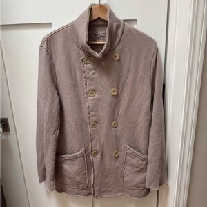 Frank & Eileen NWOT Belfast Sweatshirt Peacoat Triple Fleece - large